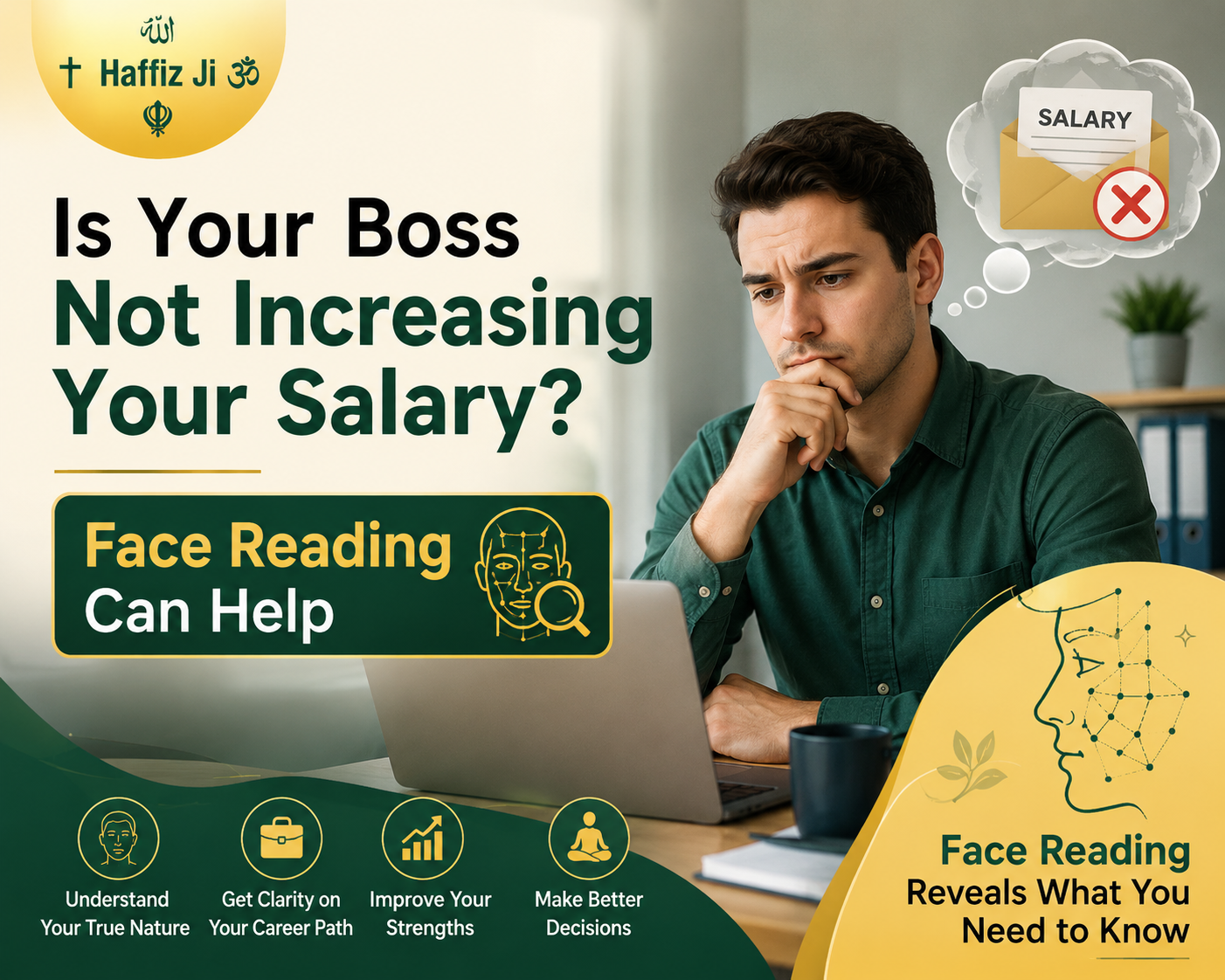 Is Your Boss Not Increasing Your Salary? Face Reading Can Help